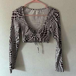 Crop top size M